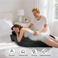 Limthe breast-support area wide provides comfortable breathing and gentle relief.