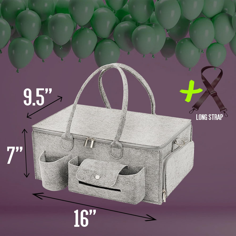 Linaly grey nursery décor-friendly color complements any room.
