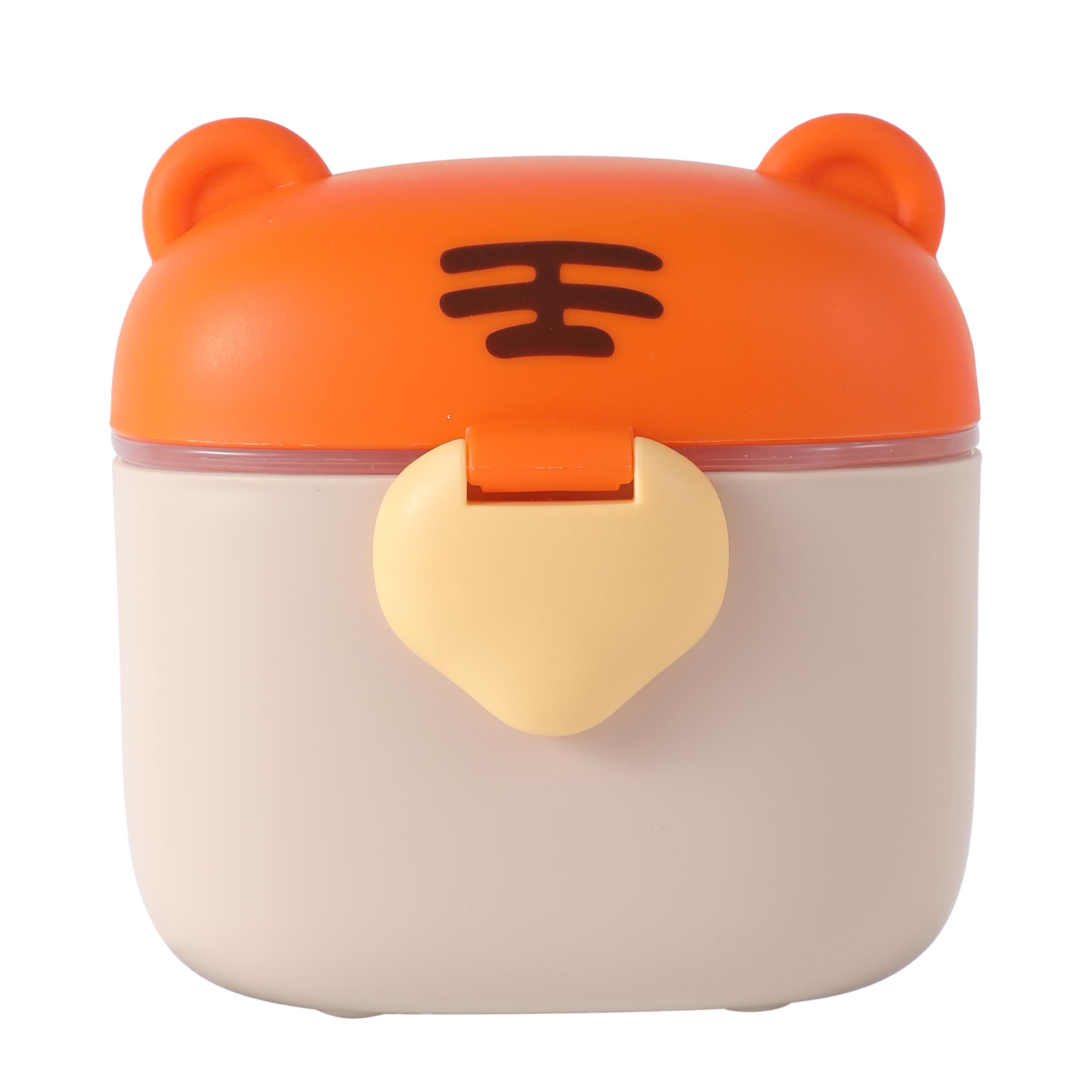 Liname milk container with tiger design for travel-friendly feeding