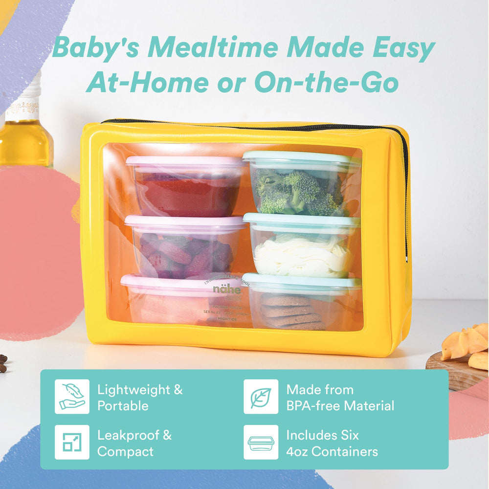 Liname soft rubber bottom helps easy release of frozen food portions.