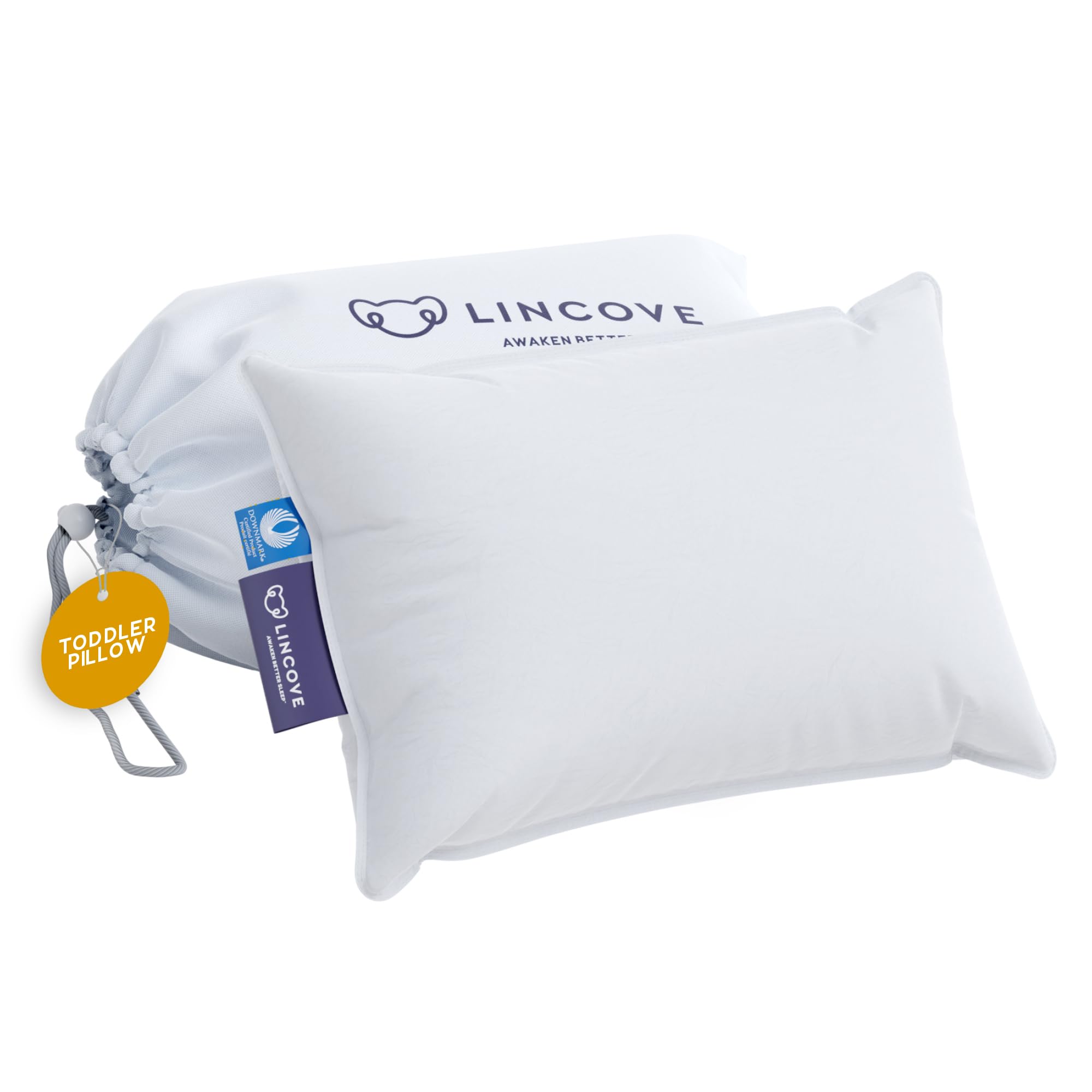Lincove 400-thread-count finish closeup conveys smooth durability for daily use.