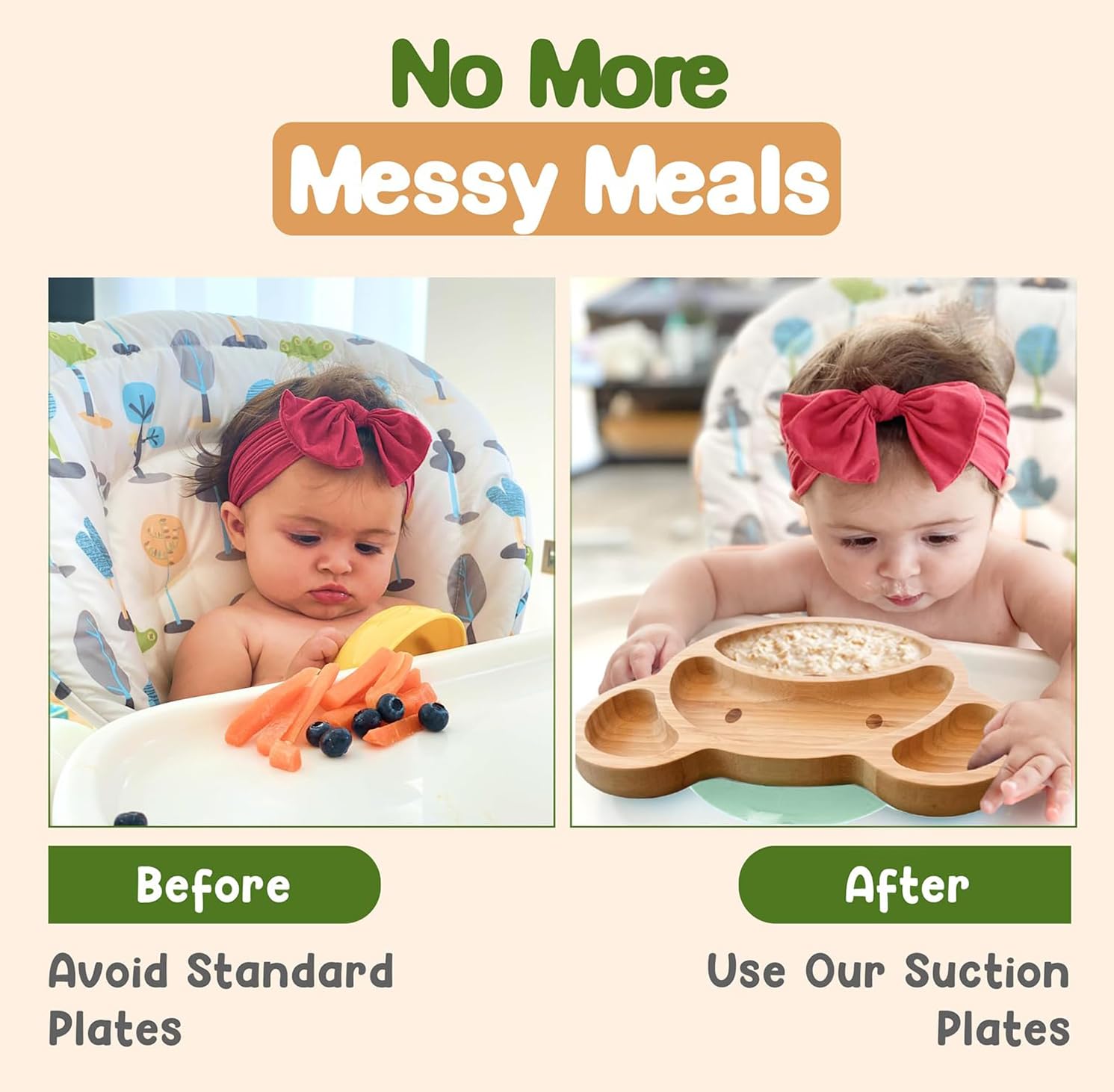 Linda's Essentials BPA free label closeup confirming safety and durability