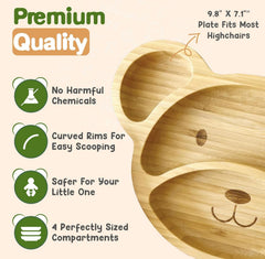 Linda's Essentials self feeding rim closeup easing scooping for kids