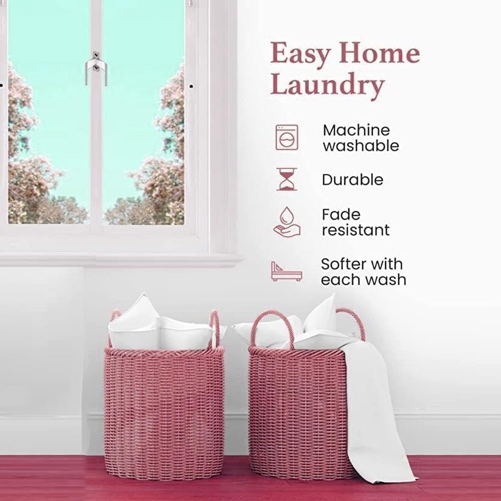 Linens Limited 100 percent Egyptian cotton crib skirt for breathable softness