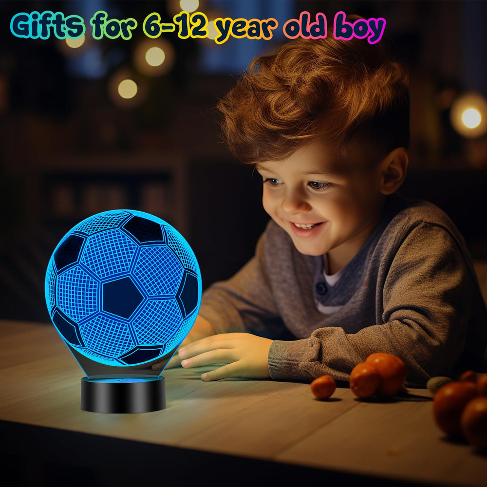 Linkax soccer gift room decor for kids and teens