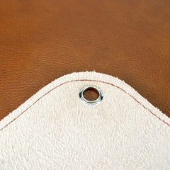 Linkidea vegan leather splat mat easy-clean surface enables quick wipe or shake