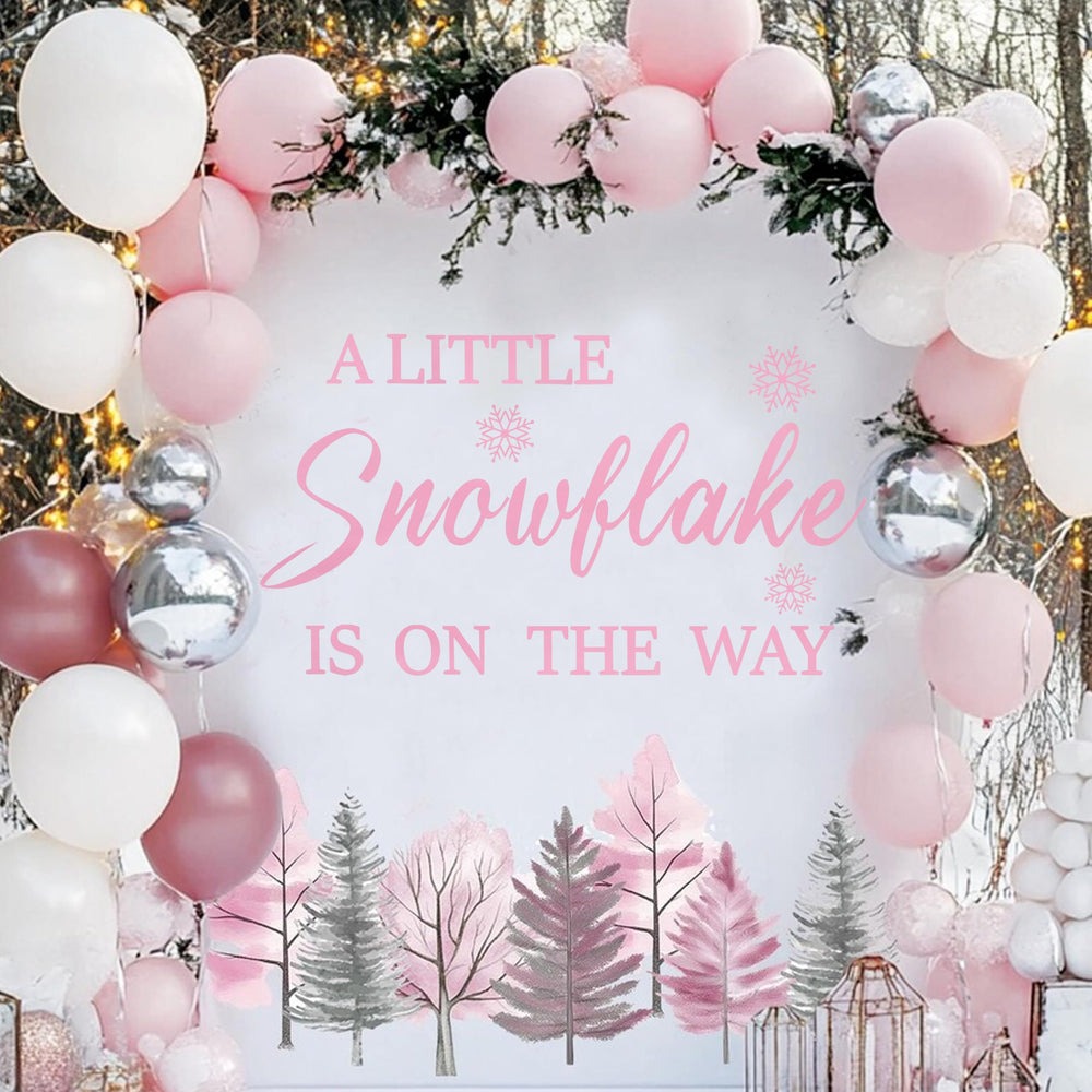 LINLULU Removable-matte-finish decal with easy removal preserves walls after celebrations.