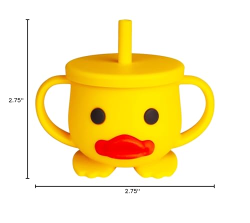 Linowos sippy cup for toddlers offers reduced spill risk