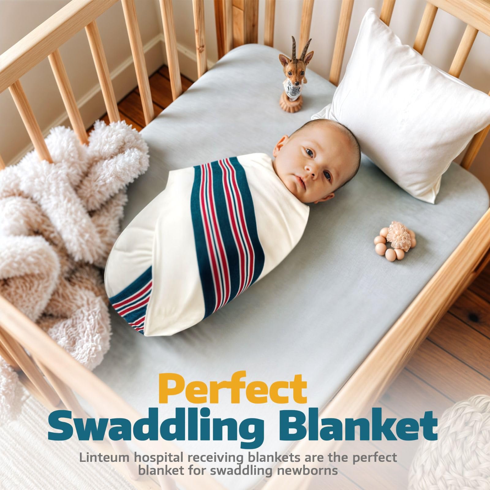 Linteum blanket-burp-cloth-use demonstrating versatile care at feeding.