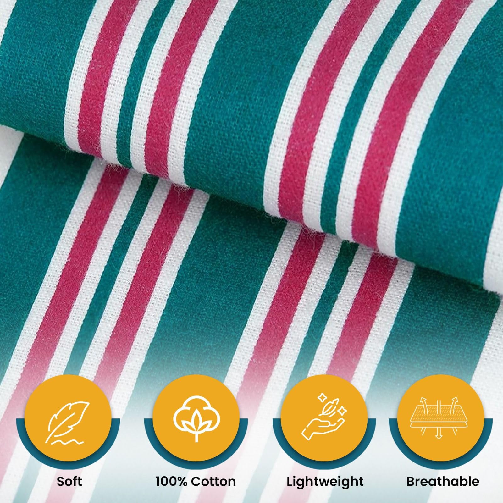 Linteum newborn-blanket-white-teal-pink on crib, soft breathable comfort.