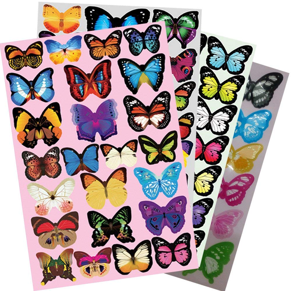 Lintopos butterfly wall decal 07 offers flexible arrangement options for walls and frames.