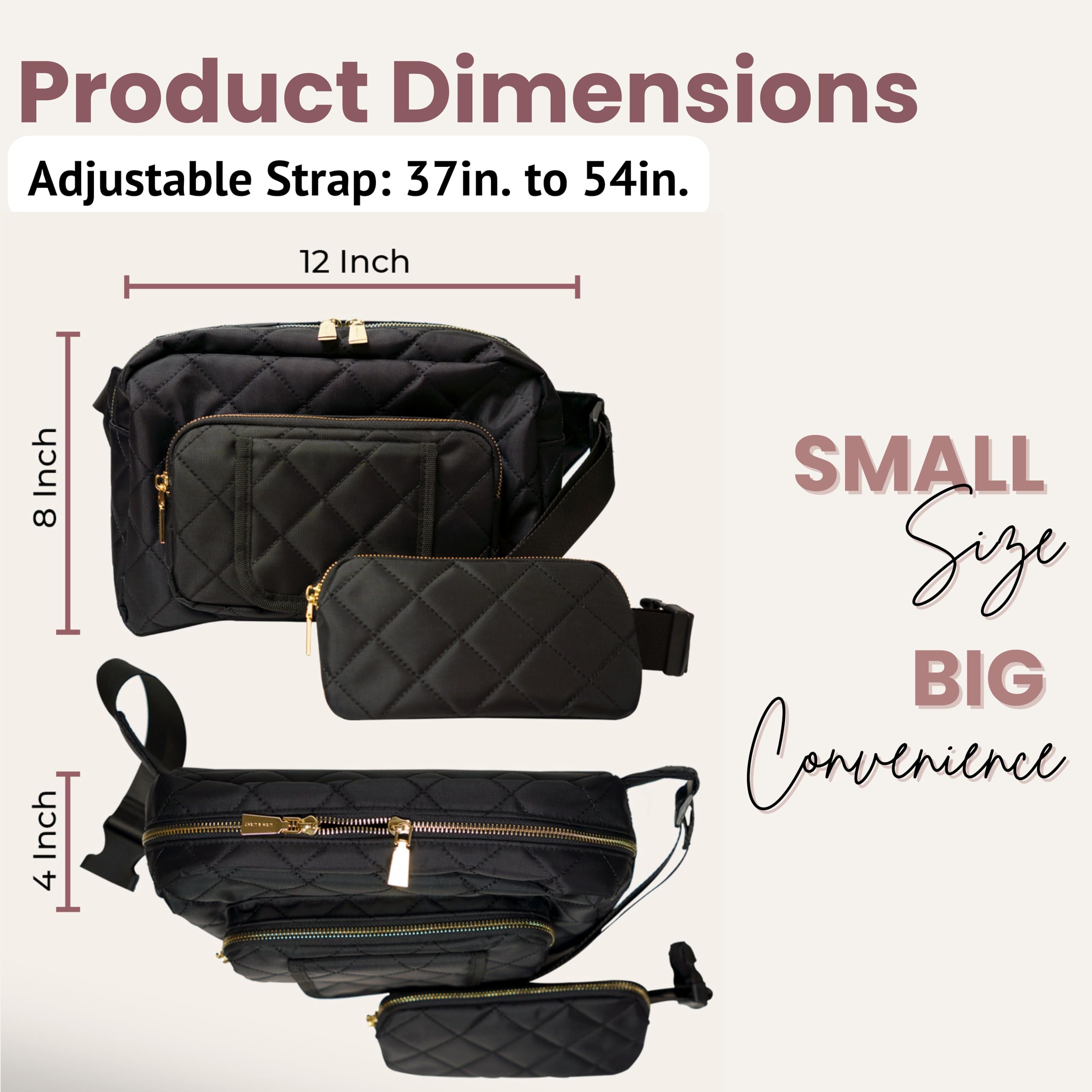 Lion & Light Jetsetter water-resistant exterior helps resist spills during busy days.