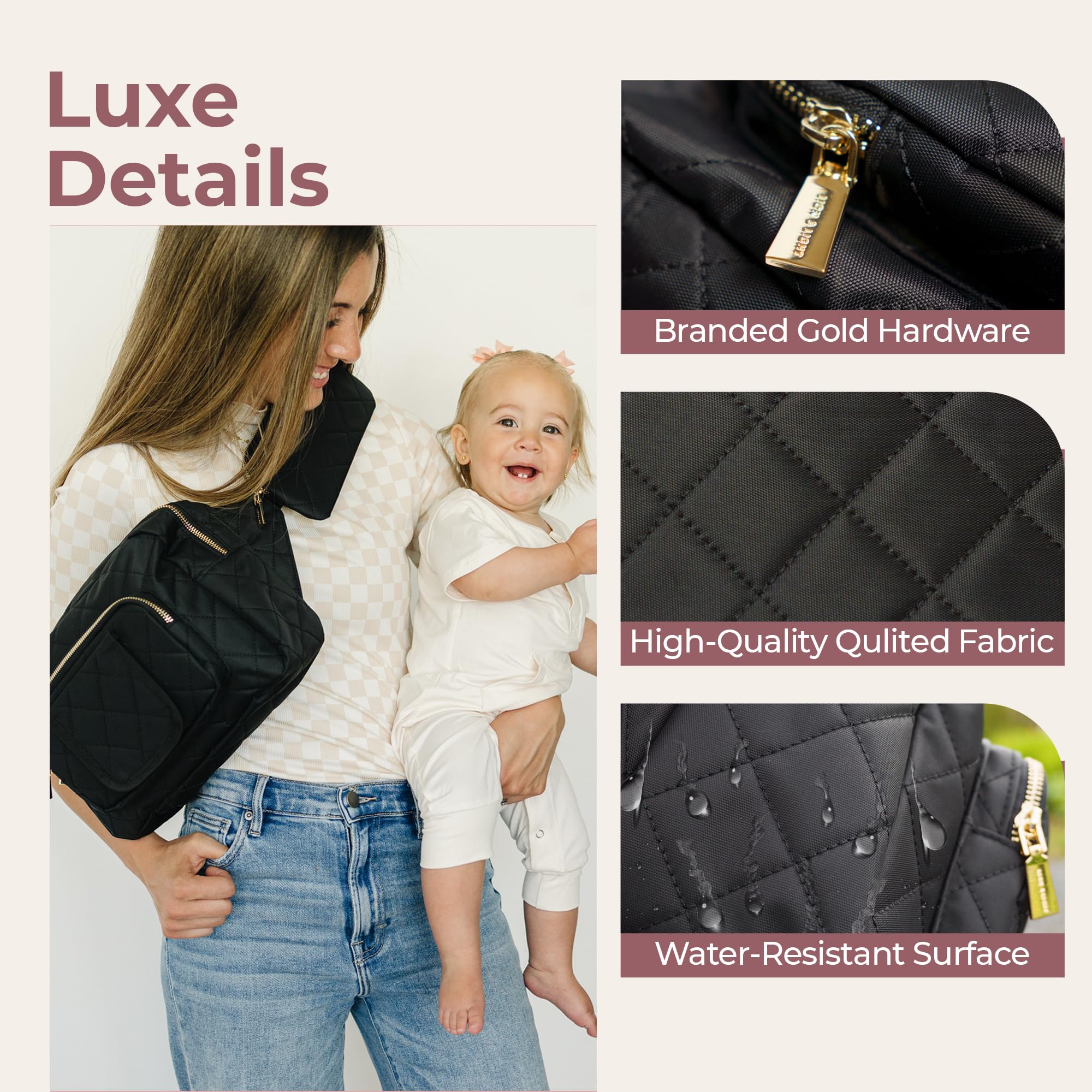Lion & Light Jetsetter wipes case provides easy access to cleansing wipes.