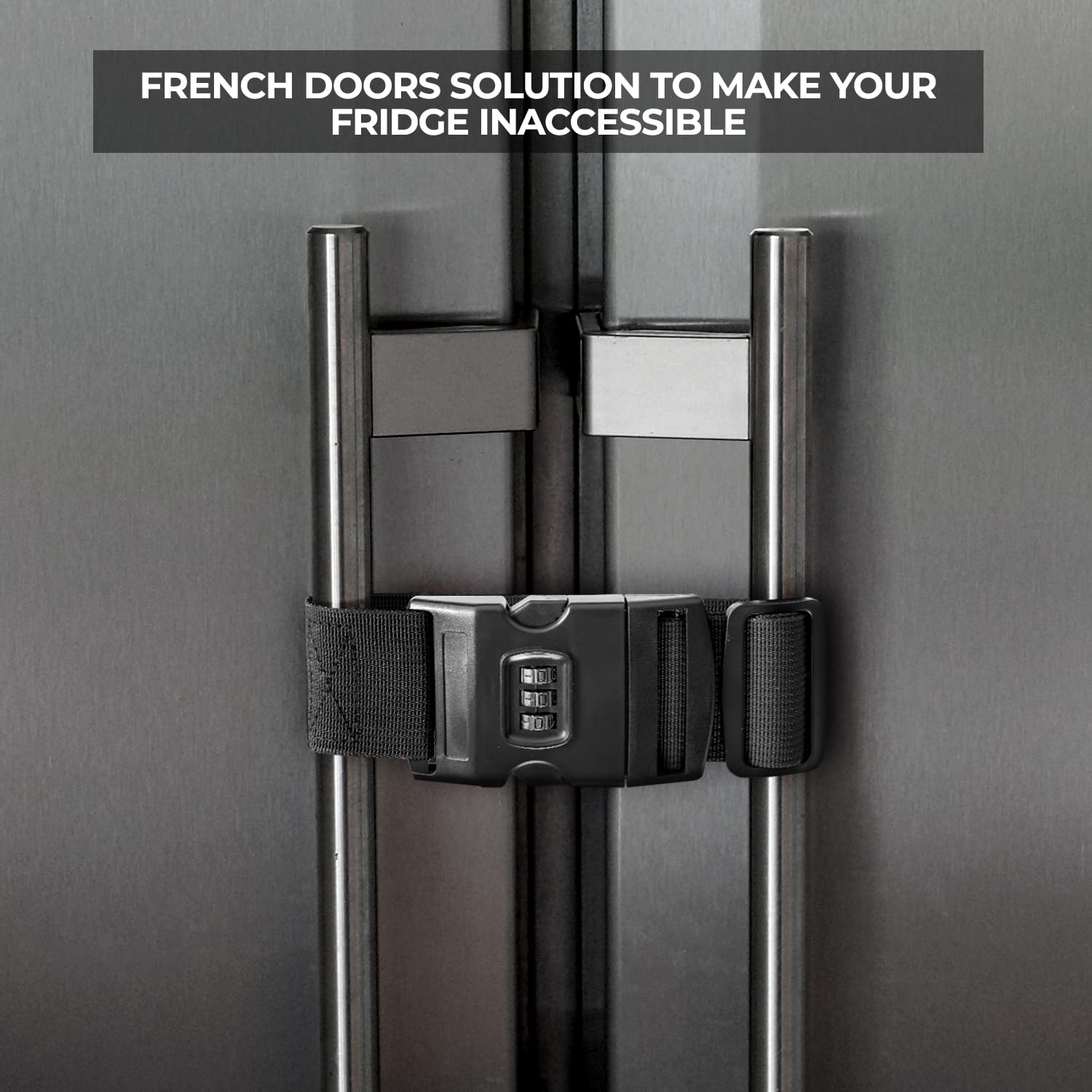 Lion Locks adjustable fit covers 8 to 13.5 inches for many doors.