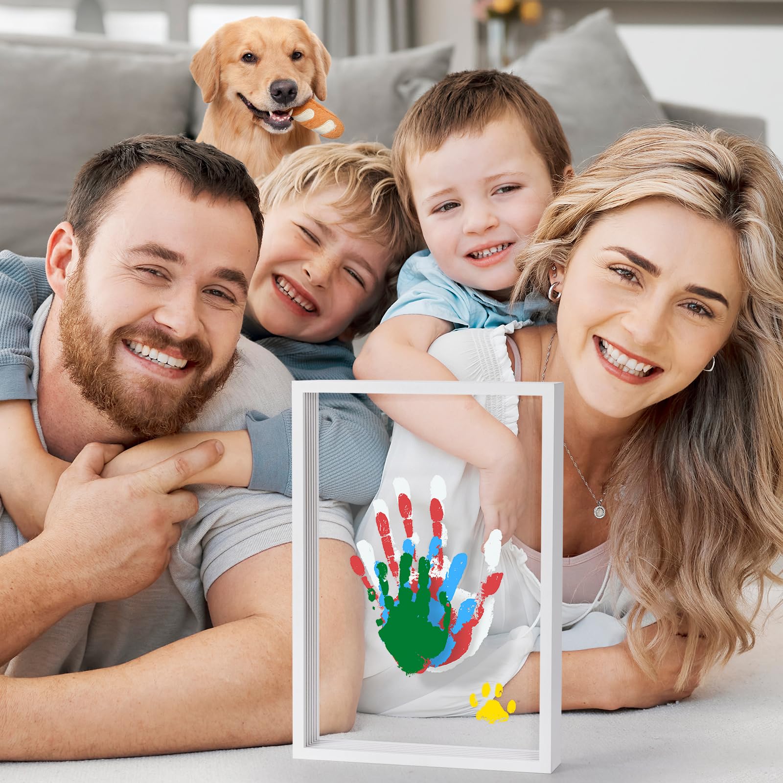 Liovsiso Handprint Kit gift-ready packaging promotes thoughtful, personalized presents.