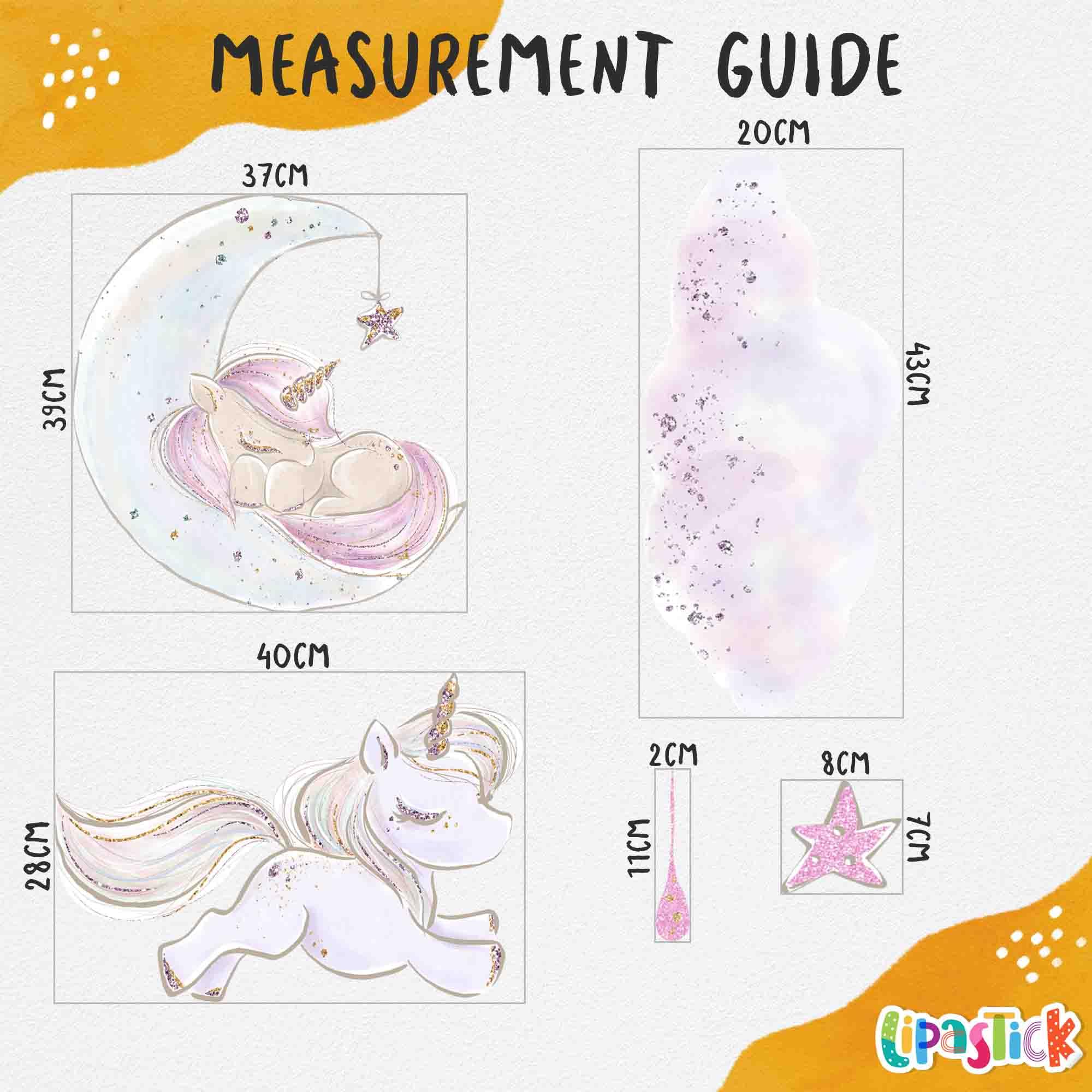 Lipastick large-size wall decals cover big spaces quickly and beautifully
