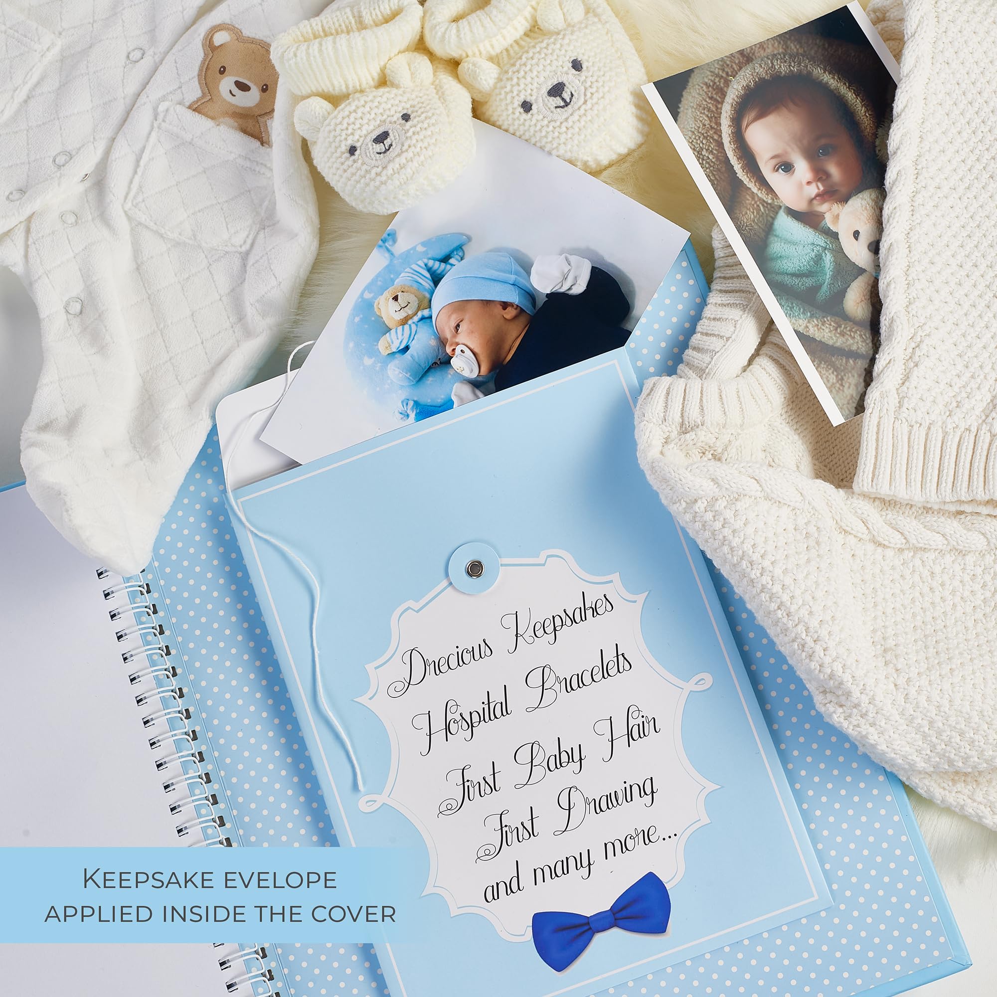 Liplut Baby Book Memory Boy milestone stickers boost monthly memory updates