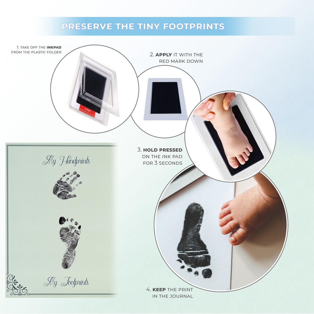 Liplut Baby Book Memory Boy photo corners help secure keepsakes neatly