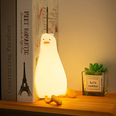 Liqmin Duck Night Light rechargeable and portable for easy room-to-room use