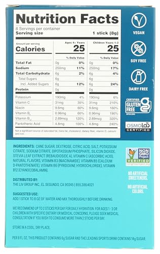 Liquid I.V. Tropical Punch Kids single-serve packet ready for school-day prep