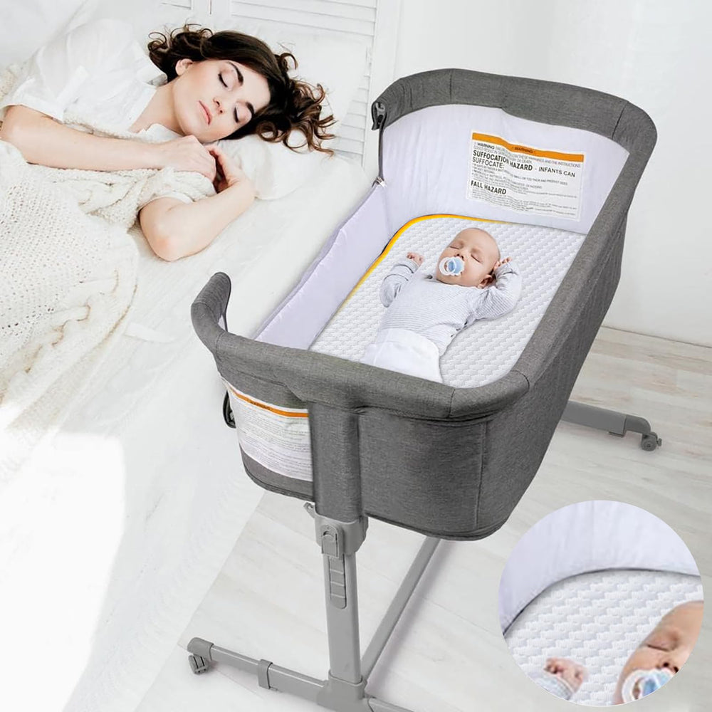 Lisara compatible bassinet list image confirms broad fit with major brands.