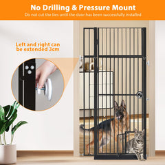 LitaiL gate featuring ultra-narrow 1.7 inch spacing improves safety.