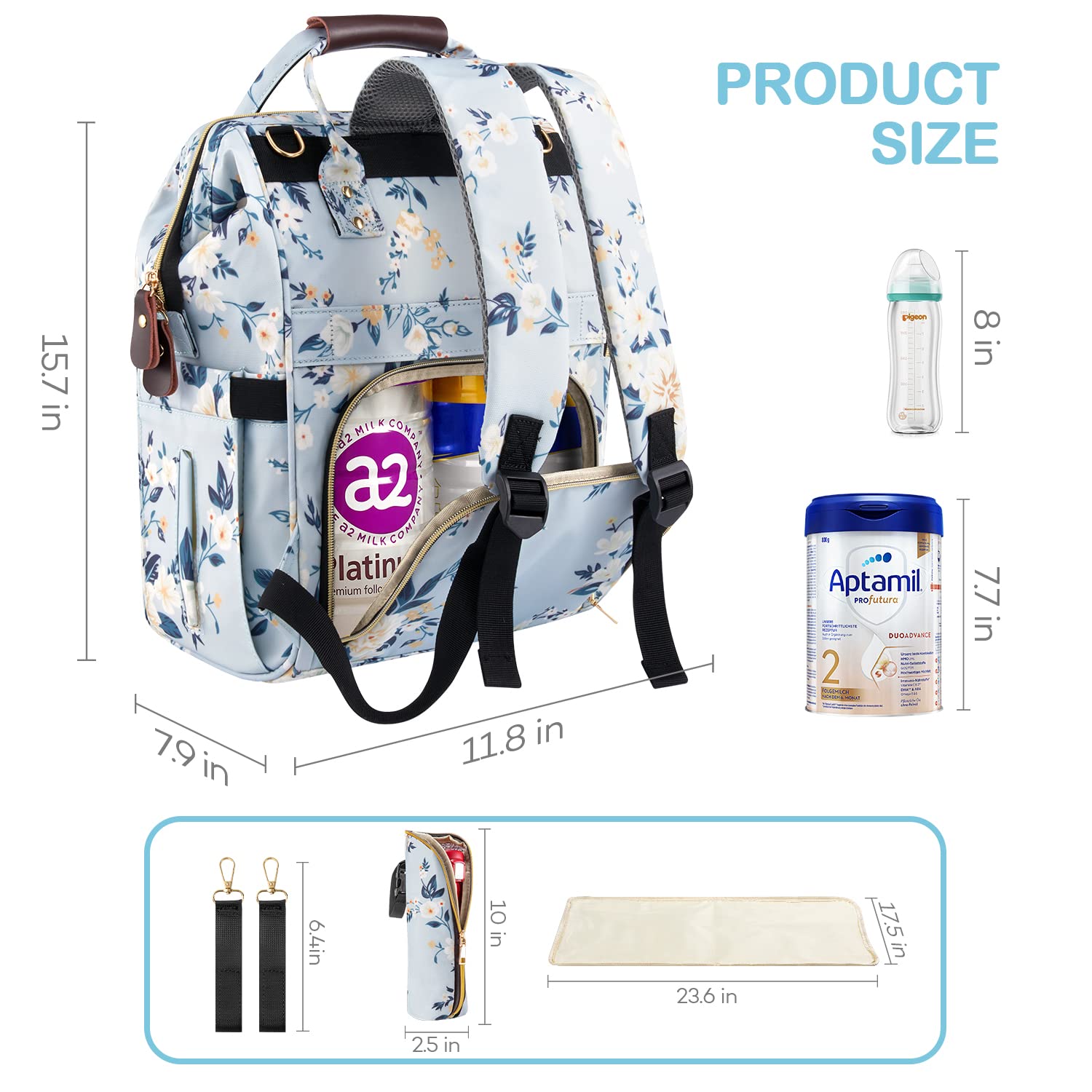 LitBear back anti-theft pocket helps keep valuables secure.
