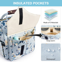 LitBear stroller straps attach securely for hands-free mobility.
