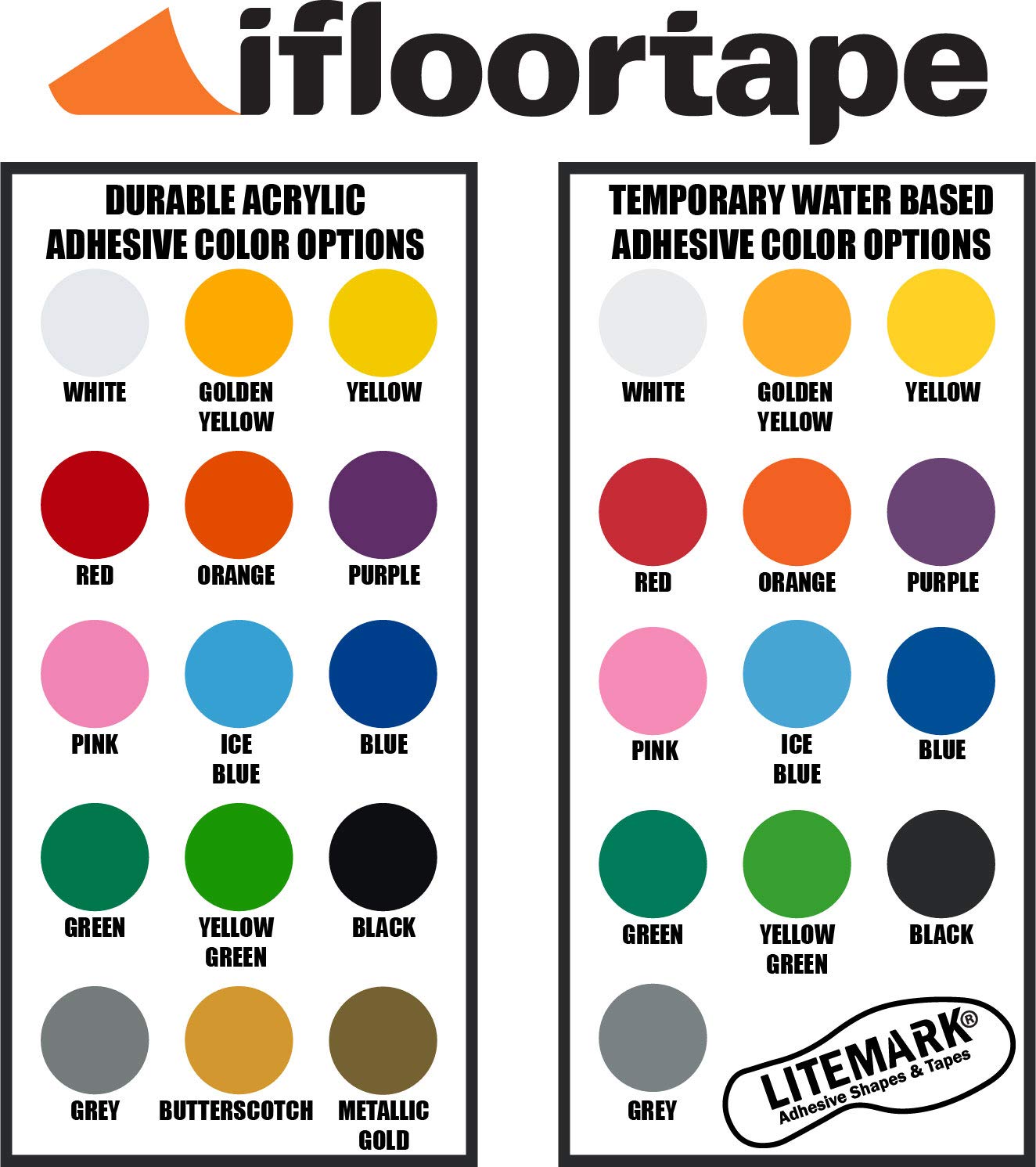 LiteMark peel-and-stick installation for quick, temporary décor projects.