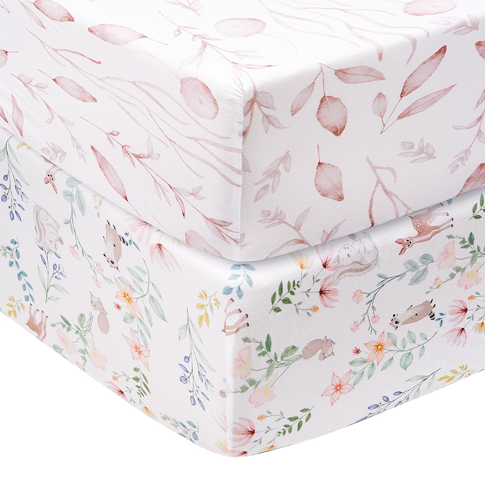 Littogoose Graco Pack and Play Sheet folded for compact storage and quick changes.