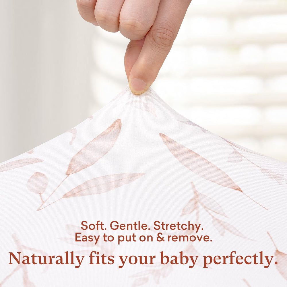 Littogoose Graco Pack and Play Sheet on mattress with snug fit.