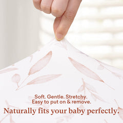 Littogoose Graco Pack and Play Sheet on mattress with snug fit.