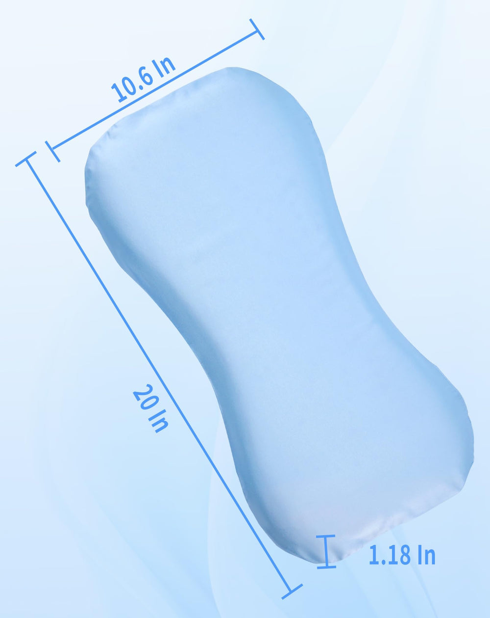 Little Bo Baby Toddler Pillow height-adjustable supports growing kids for adaptable sleep.