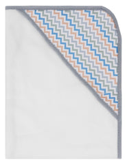 Little Celebrity hooded towel 30x26 size demonstrates roomy wrap for growing babies.