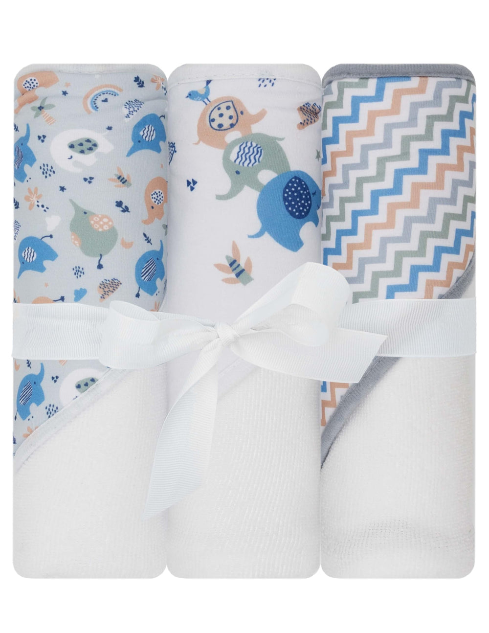 Little Celebrity hooded towel baby bath set—plush softness for gentle drying after bath.