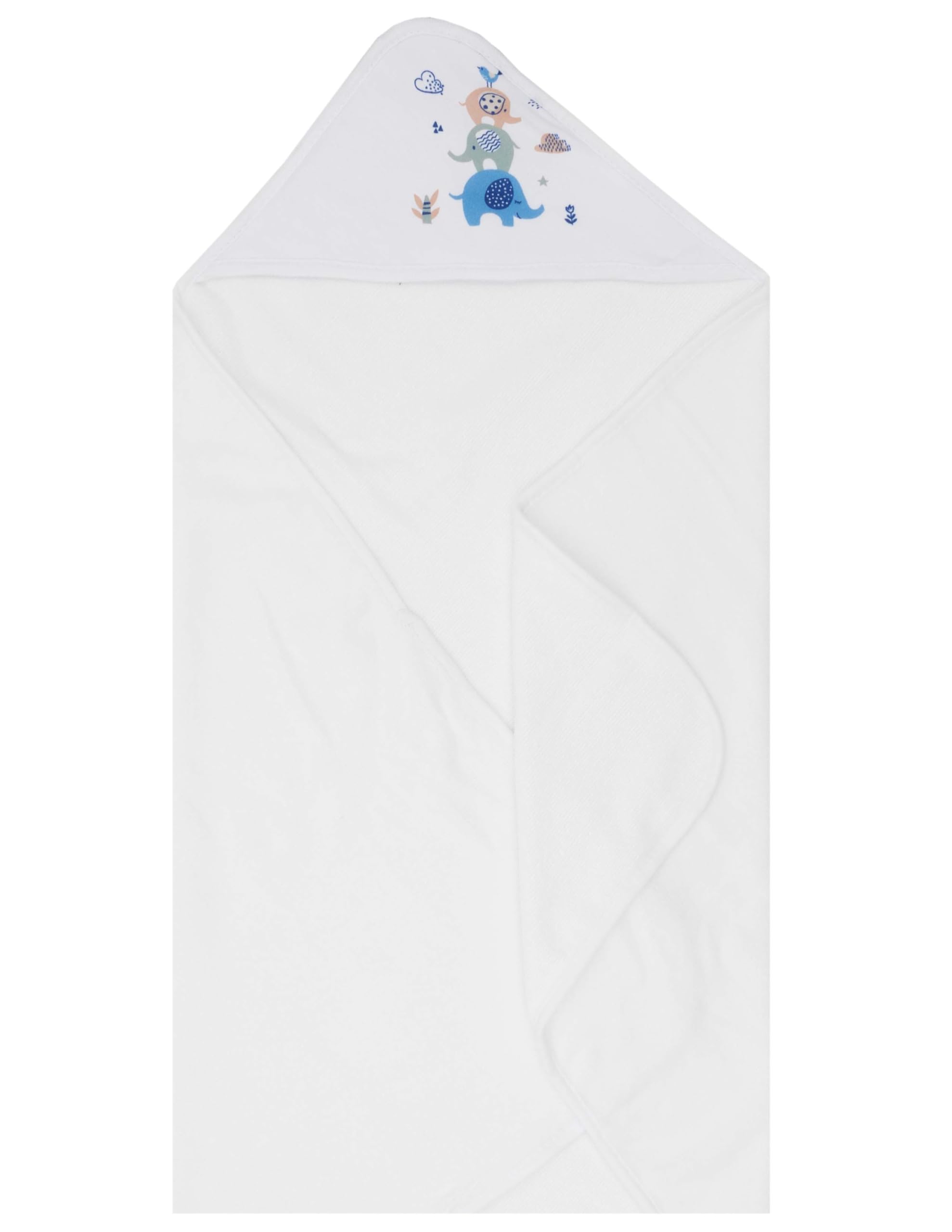 Little Celebrity hooded towel newborn use keeps little one warm after bath.