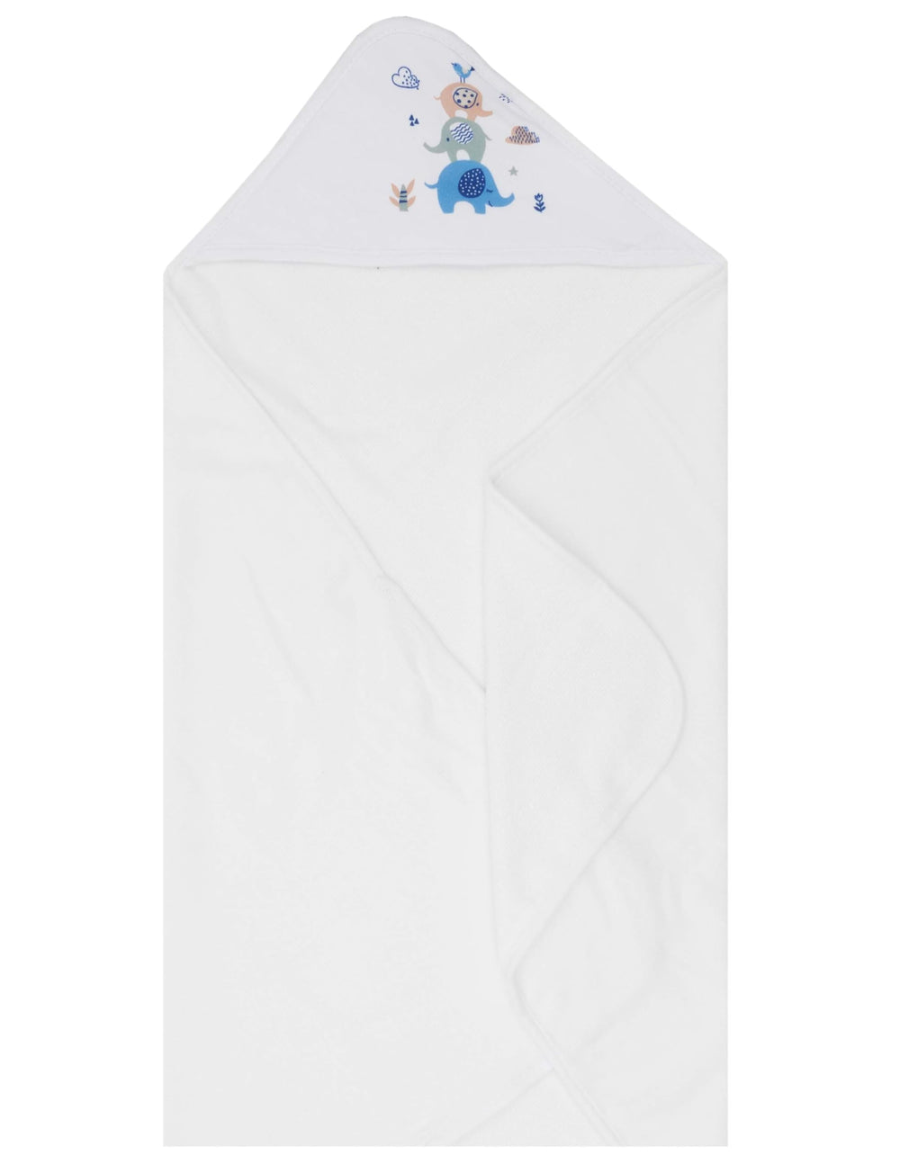 Little Celebrity hooded towel newborn use keeps little one warm after bath.