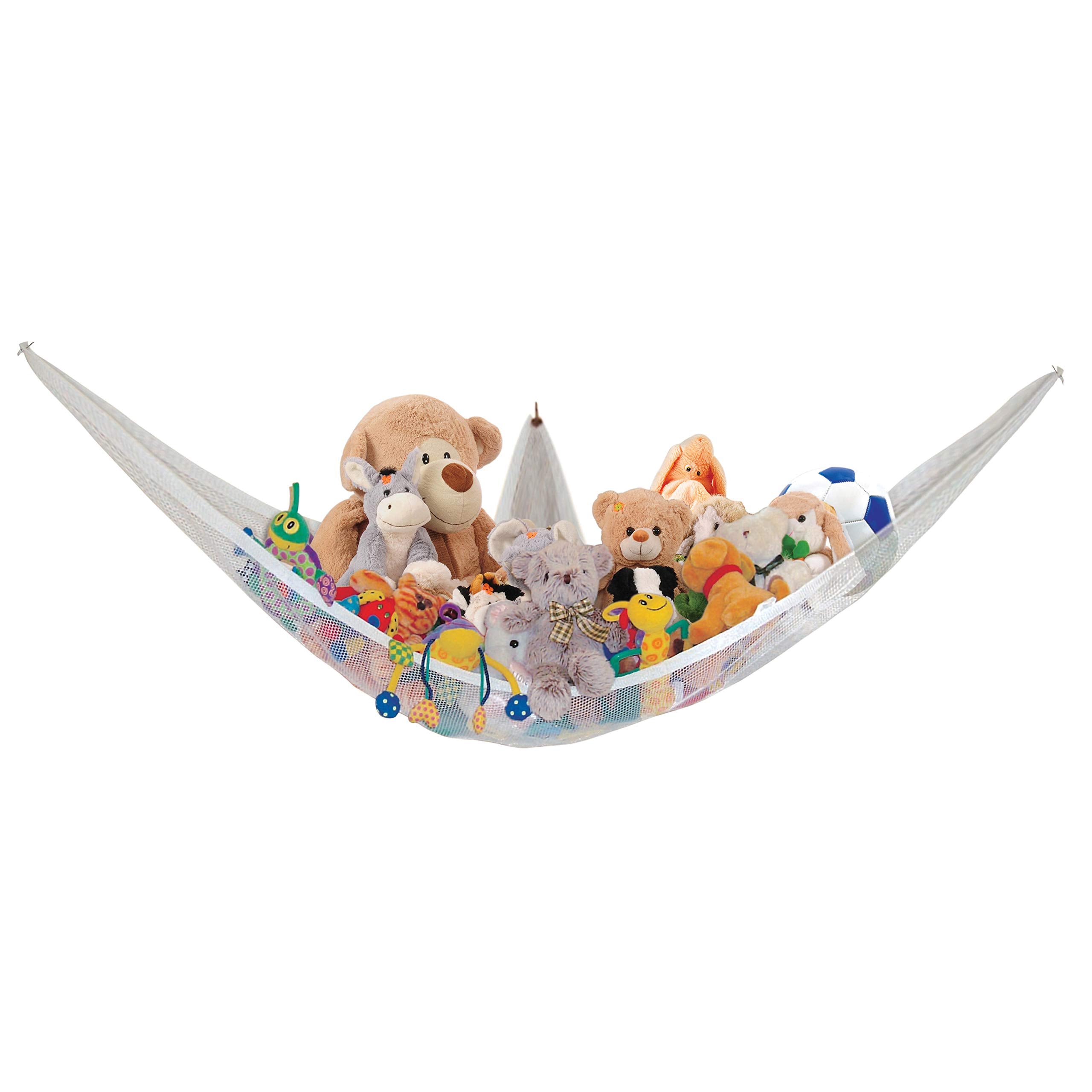 Kids' room with Little Chicks storage hammock adds decorative, clutter-free organization.
