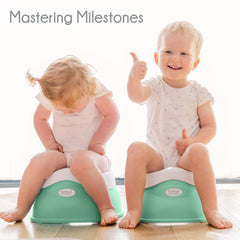 Little Chicks Potty Slip-Resistant Base demonstrates stable placement on floors.