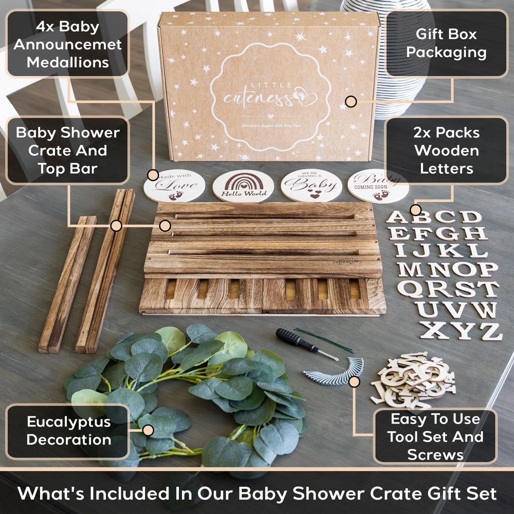 Little Cuteness dual-rod crate closet shows two bars for hangable outfits.