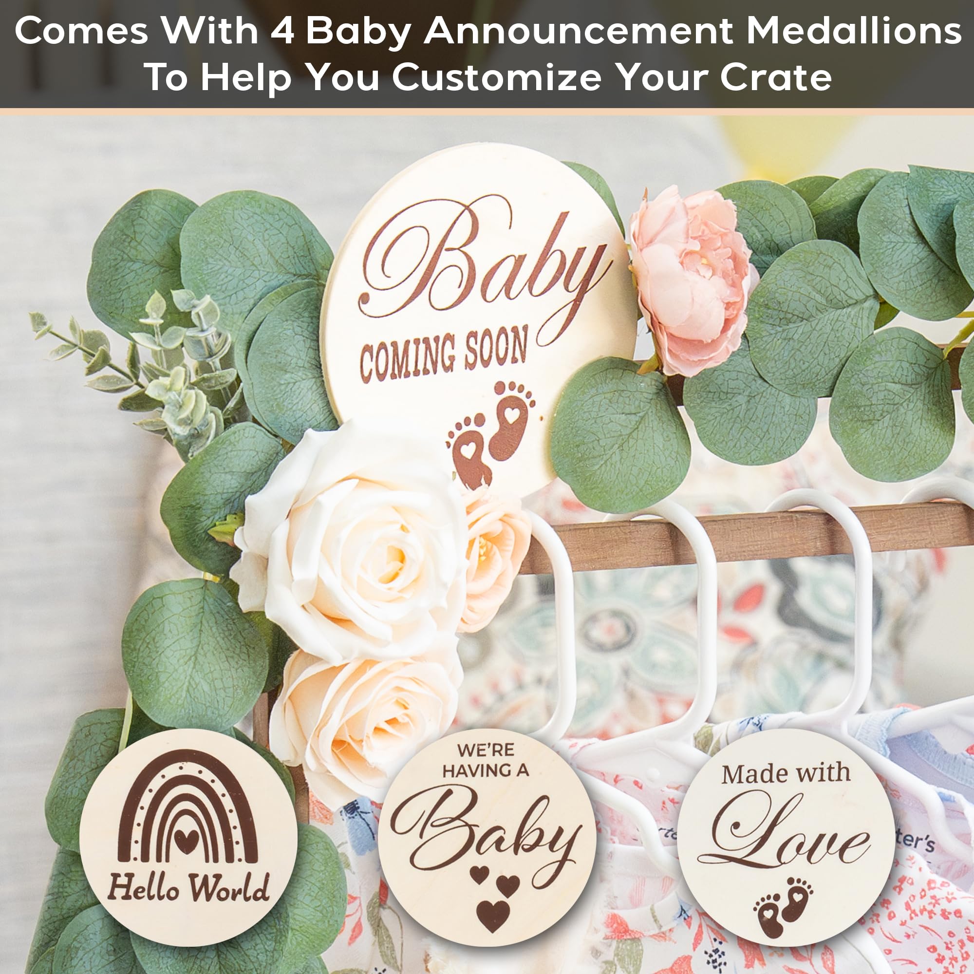 Little Cuteness personalization set close-up demonstrates spelling the name and adding signs for warmth