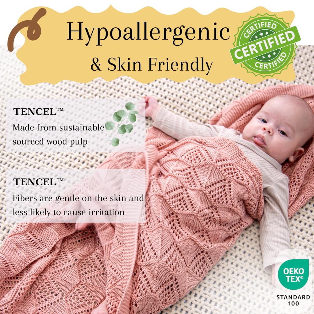 Little Dedi breathable TENCEL weave aids moisture-wicking for dry, comfy naps
