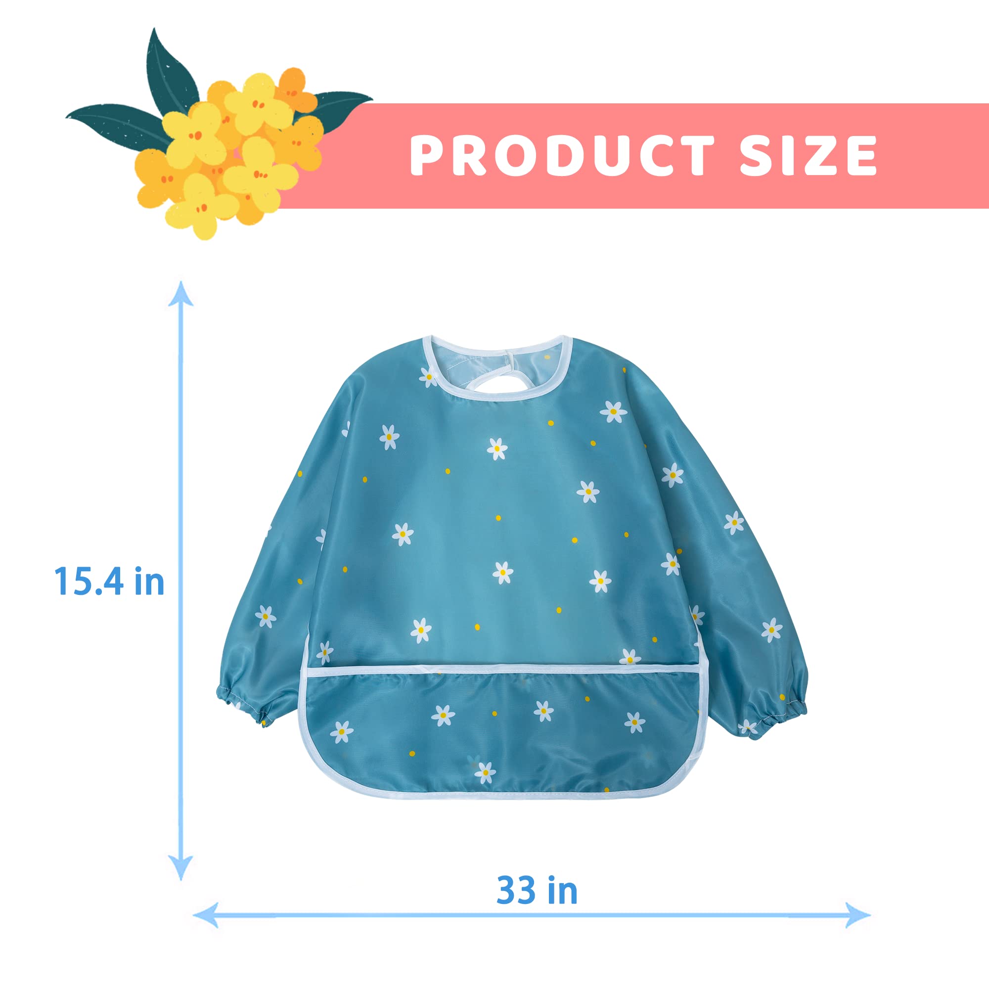 Little Dimsum bib folds into compact bag for on-the-go