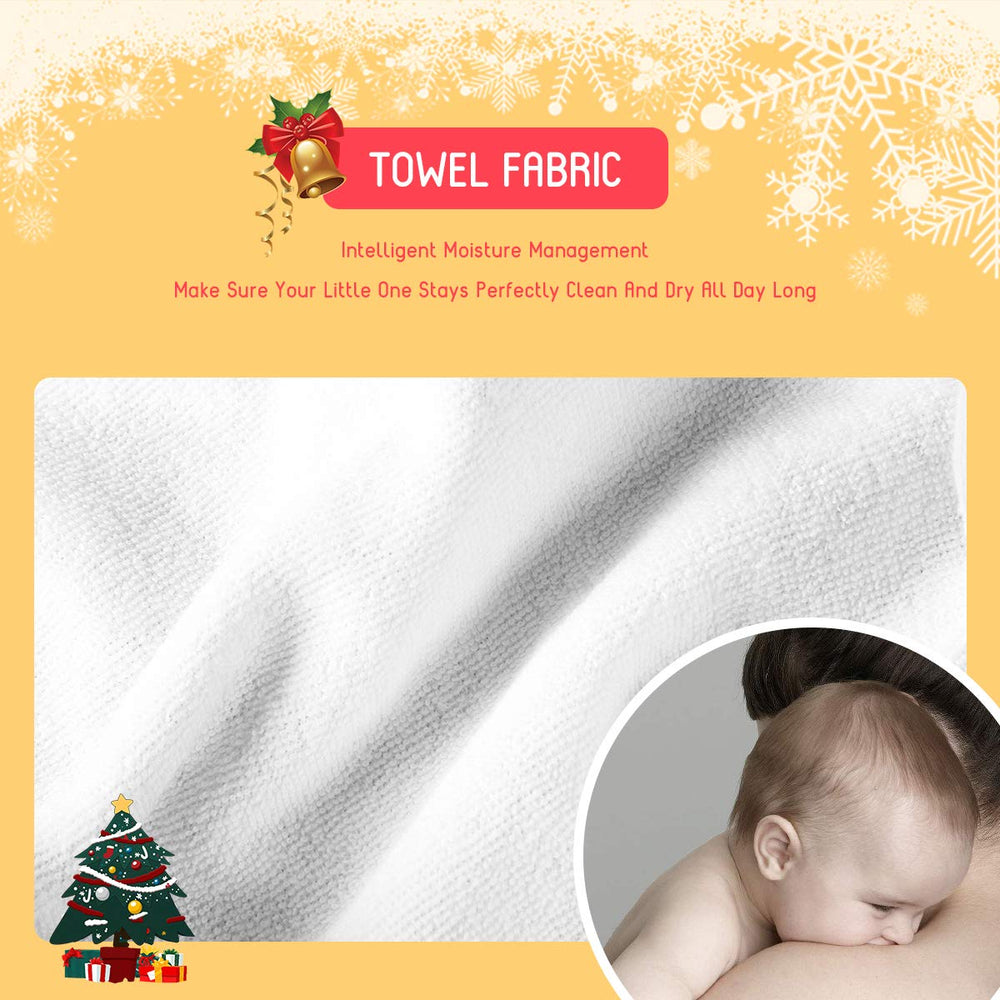 Little Dimsum gift-ready Christmas bib set ideal for baby showers.