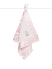 Little Giraffe Blanky pink chenille close-up shows plush softness for cozy cuddles