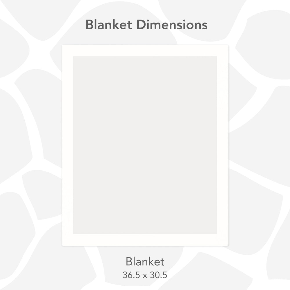 Little Giraffe Posh Mink double-sided blanket in cream offers cozy versatility for snuggles.