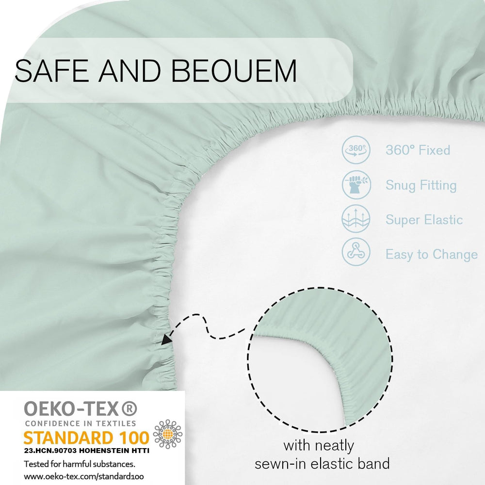 Little Grape Land OEKO-TEX certified bassinet sheet prioritizes safe fabric for baby.