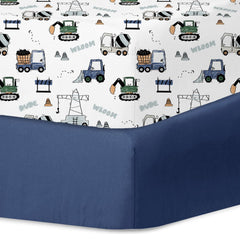 Little Grape Land crib sheets 2-pack ready to swap for quick changes and clean nights