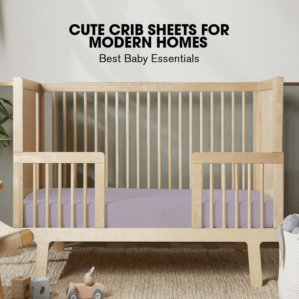 Little Grape Land crib sheets girl 4-pack care-instructions ensures machine-washable convenience