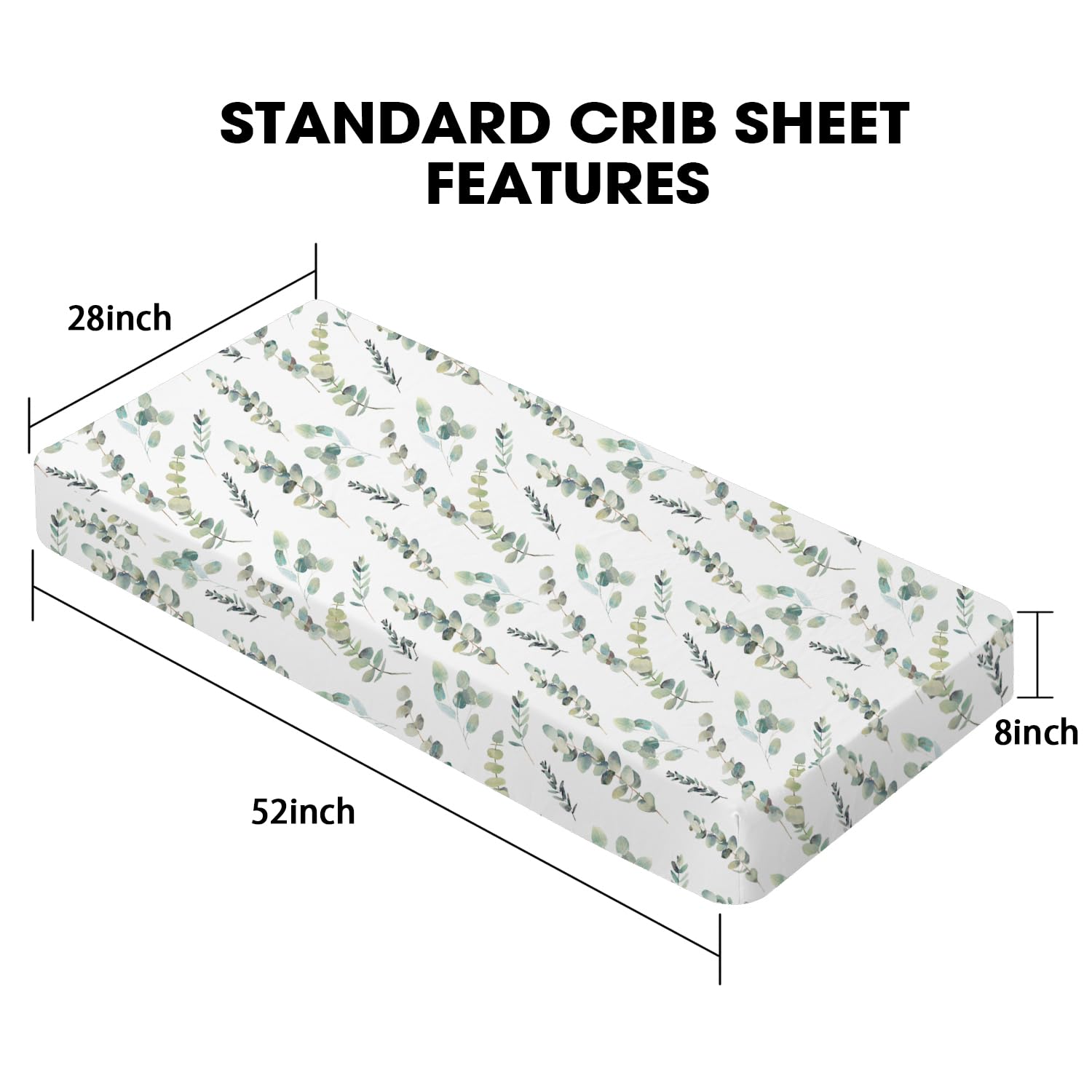 Little Grape Land crib sheets machine washable and dryer-friendly, convenient nursery basics